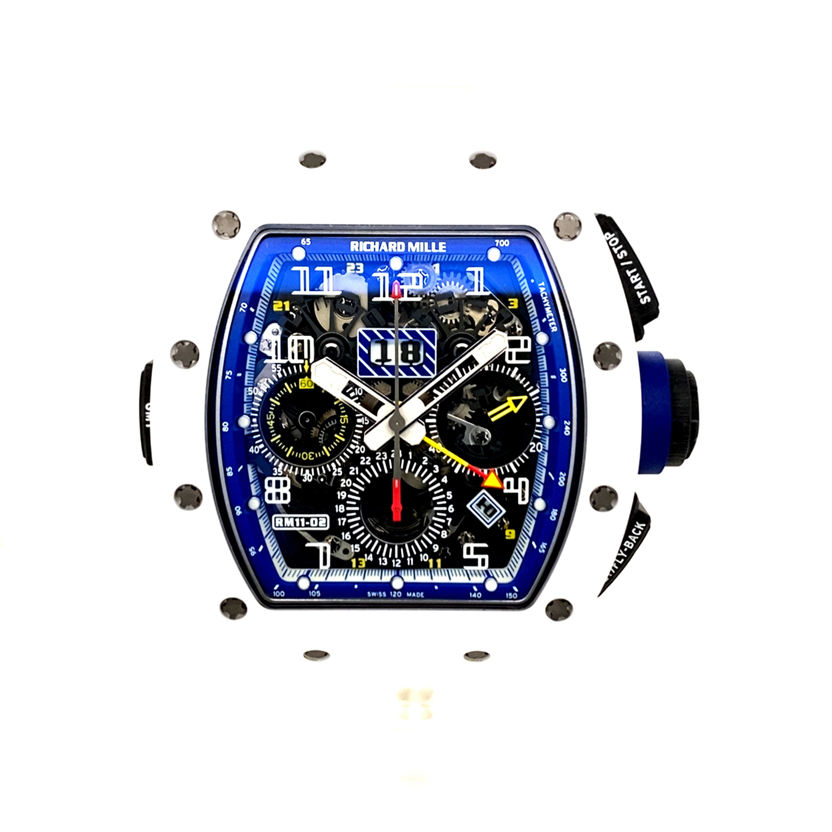 Richard Mille Automatic Winding Flyback Chronograph GMT